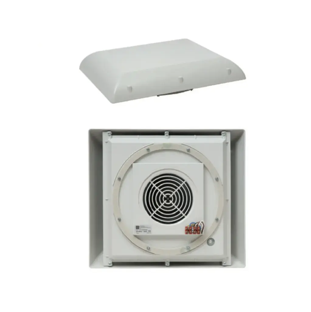 Roof fan unit (incl. 2 fans &