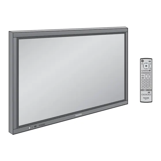 Panasonic 65" Plasma Monitor