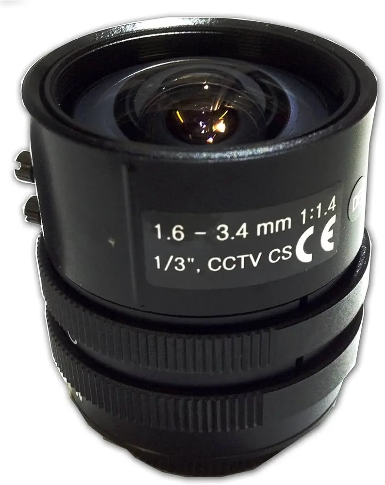 Fish Eye Lens 1.6-3.4mm