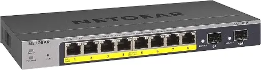 [P04-092]  NETGEAR 8PT POE SWITCH