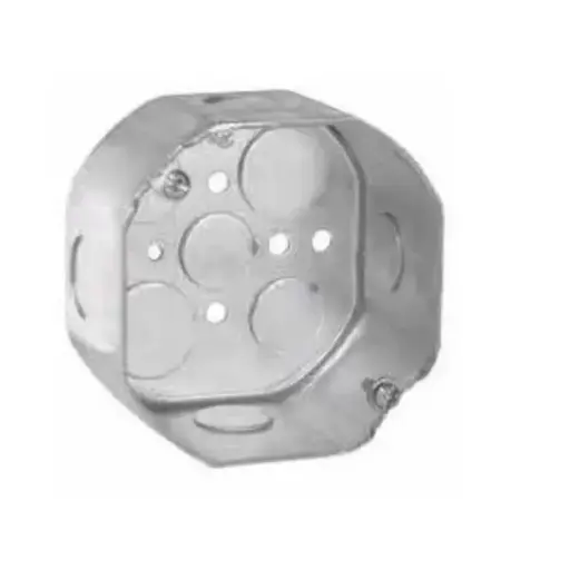 [P15-012] Octagonal Box 4" 1-1/2" Deep x 3/4" KO