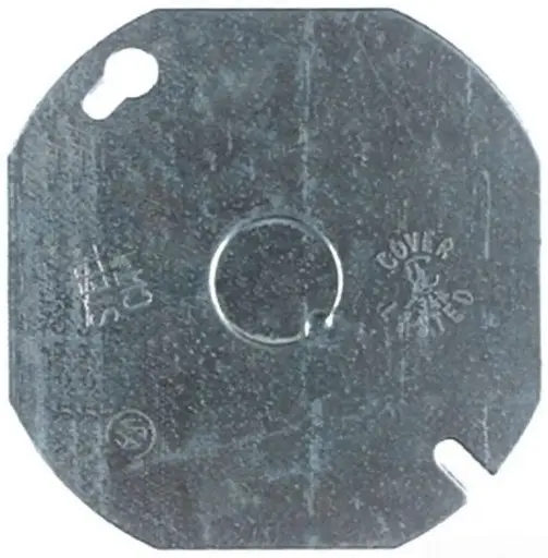 [P16-019] COVER OCTAGONAL BOX 4" (54C6)